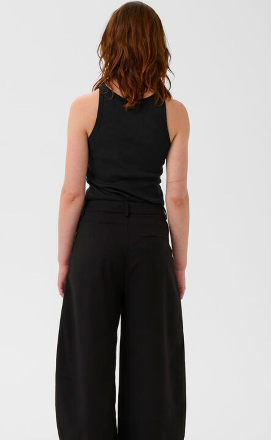 Gestuz Topp - Drew Logo Tank 2.0 - Black
