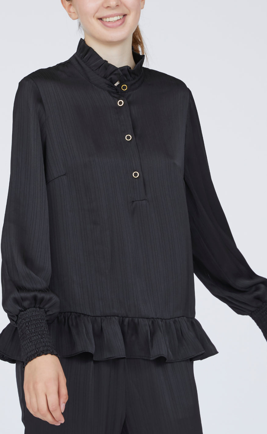 Love & Divine Bluse - Love1063 - Black