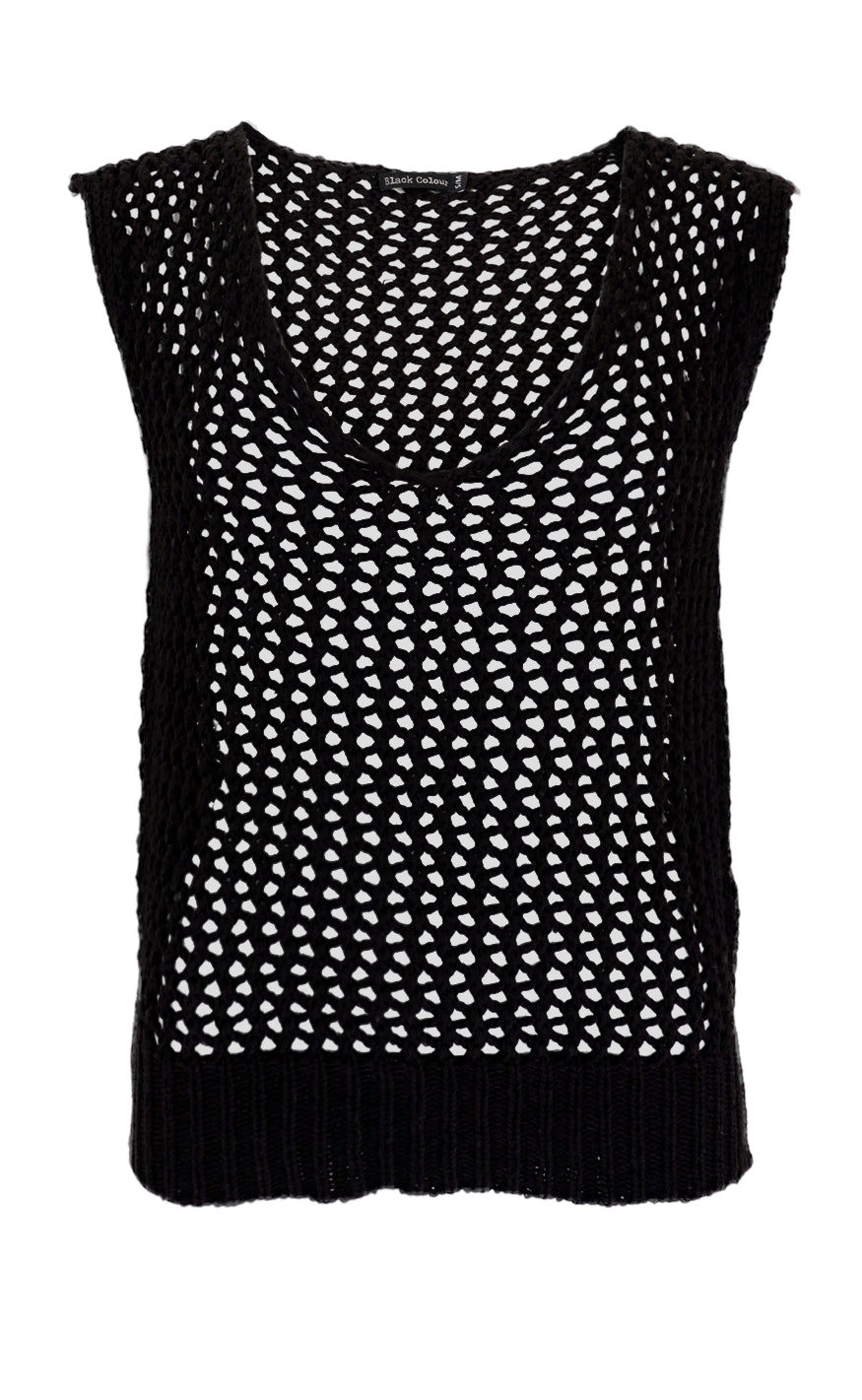 Black Colour Topp - Zelma - Black
