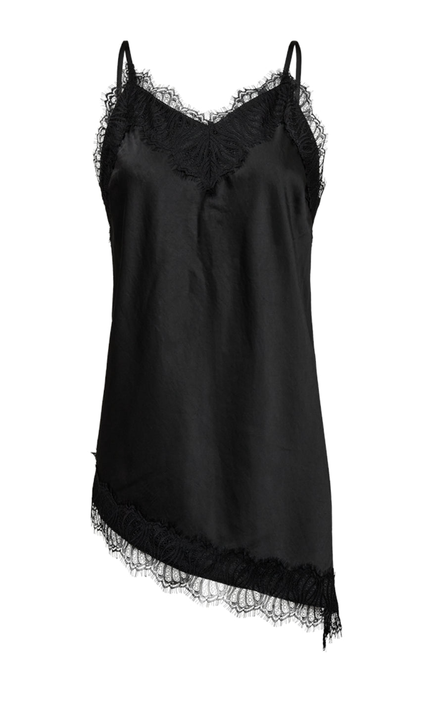 Freequent Topp - Dova - Black w. Black