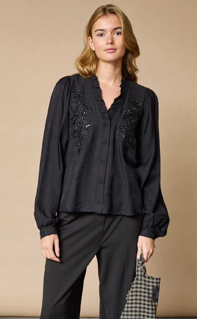 Love & Divine Skjorte - Love1483 - Black