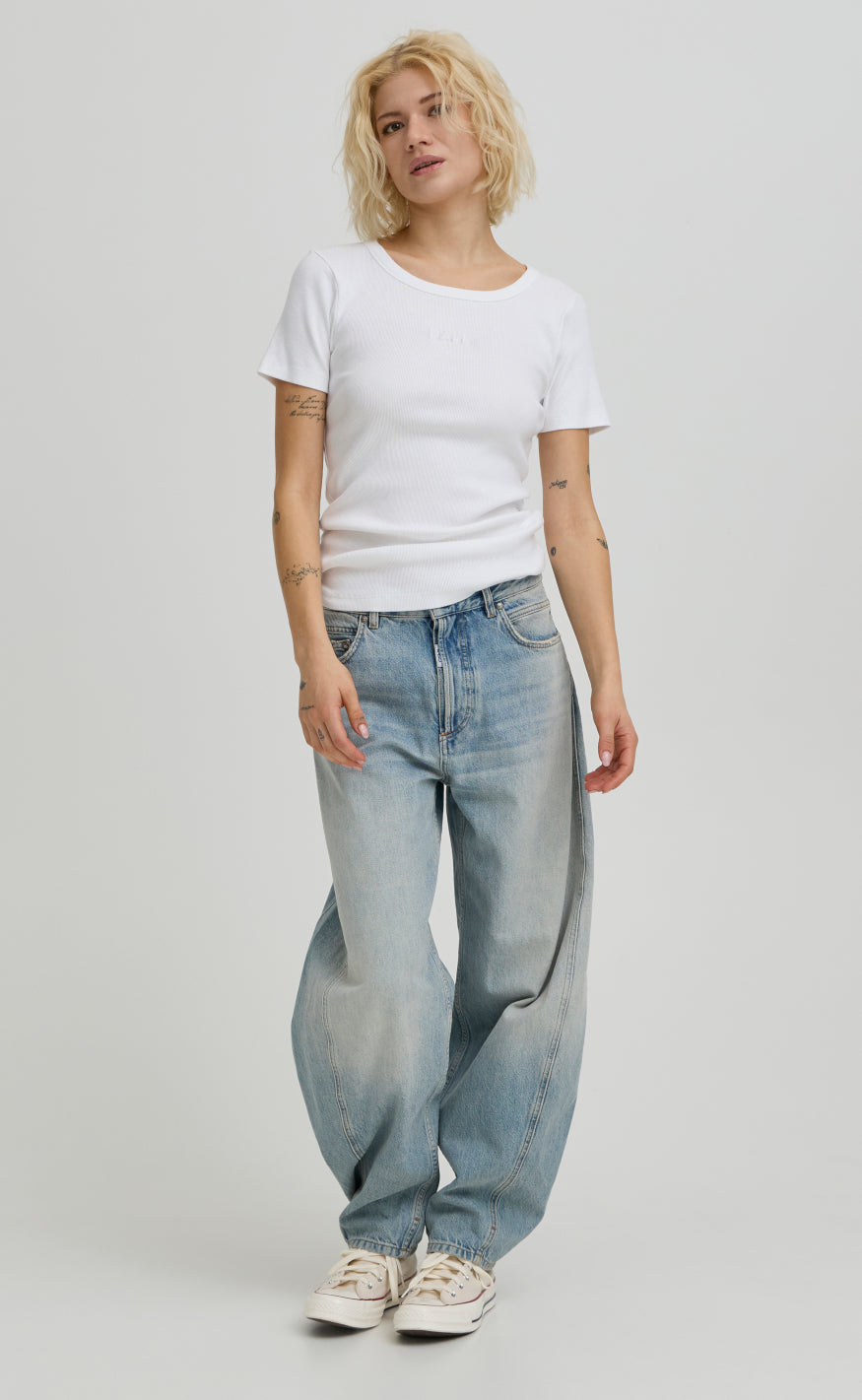 BALL Original T-shirt - Tobelli SS - Blanc De Blanc