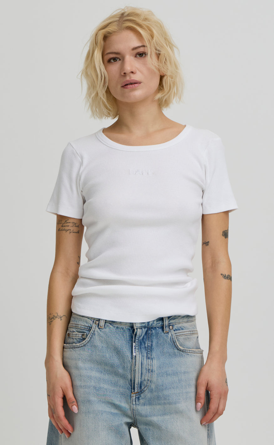BALL Original T-shirt - Tobelli SS - Blanc De Blanc
