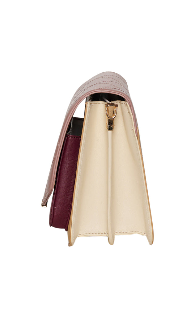 Noella Veske - Blanca Multi Compartment - Blush/Camel/Plum Mix