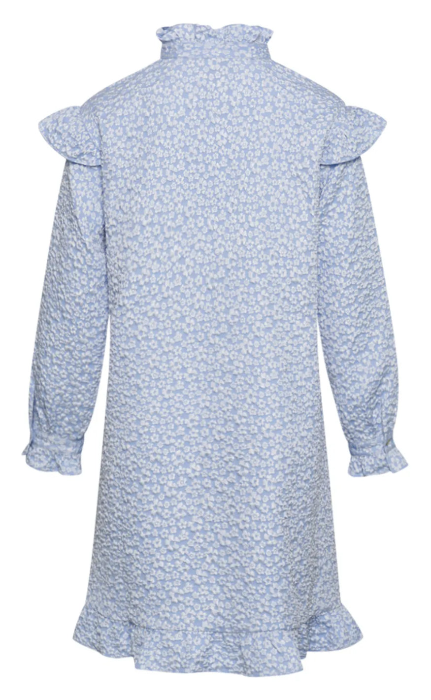 Noella Kjole - Reno Ruby Ruffle - Light Blue