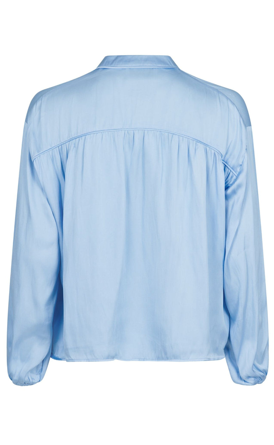 Neo Noir Bluse - Binnet - Light Blue