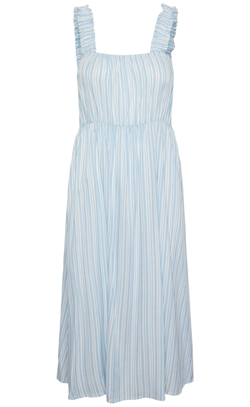 PIECES Kjole - Alvina - Blue Bell