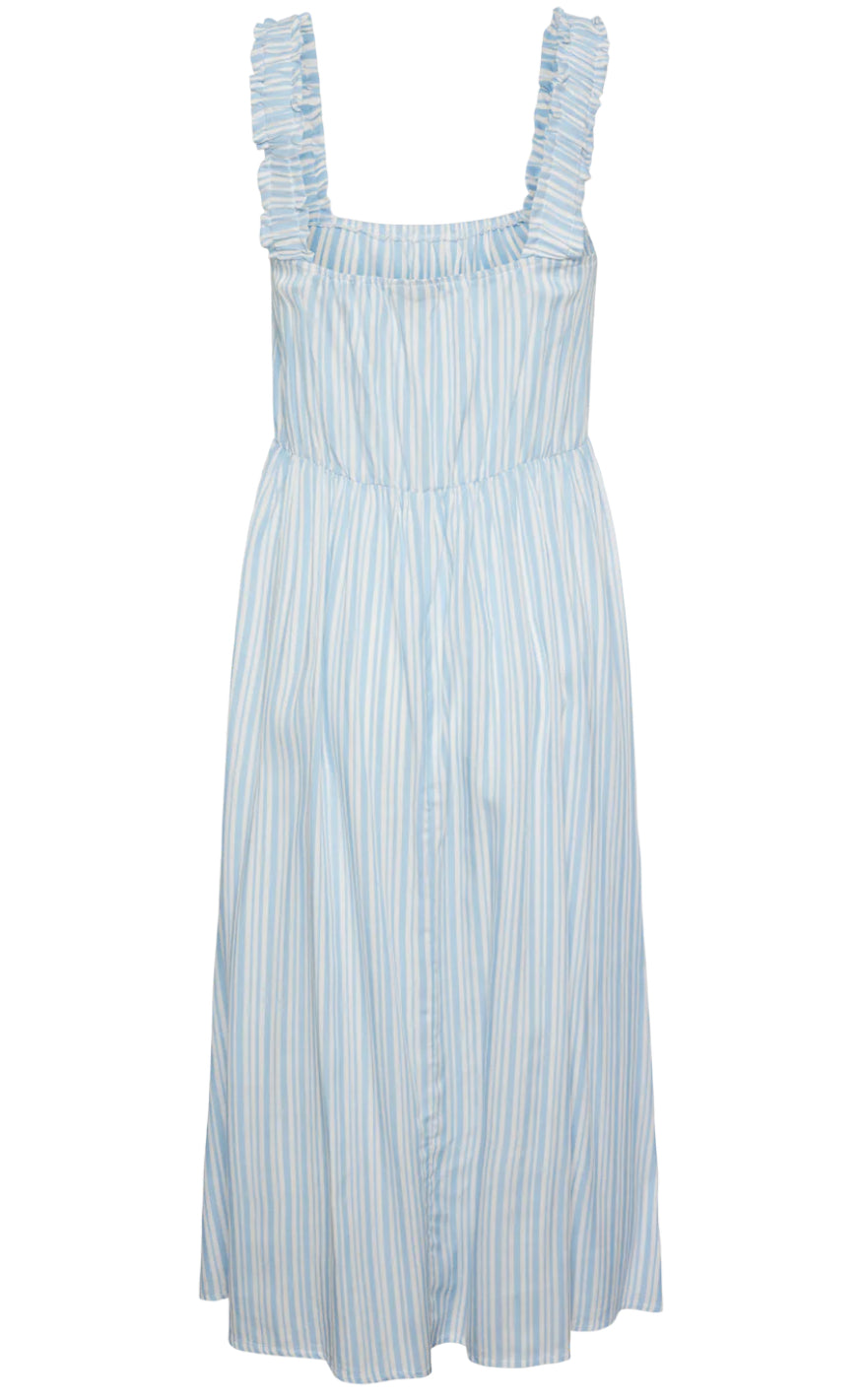 PIECES Kjole - Alvina - Blue Bell