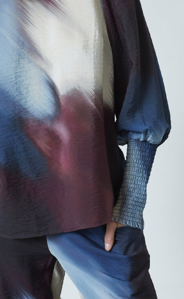 Love & Divine Bluse - Love738-23 - Waterprint