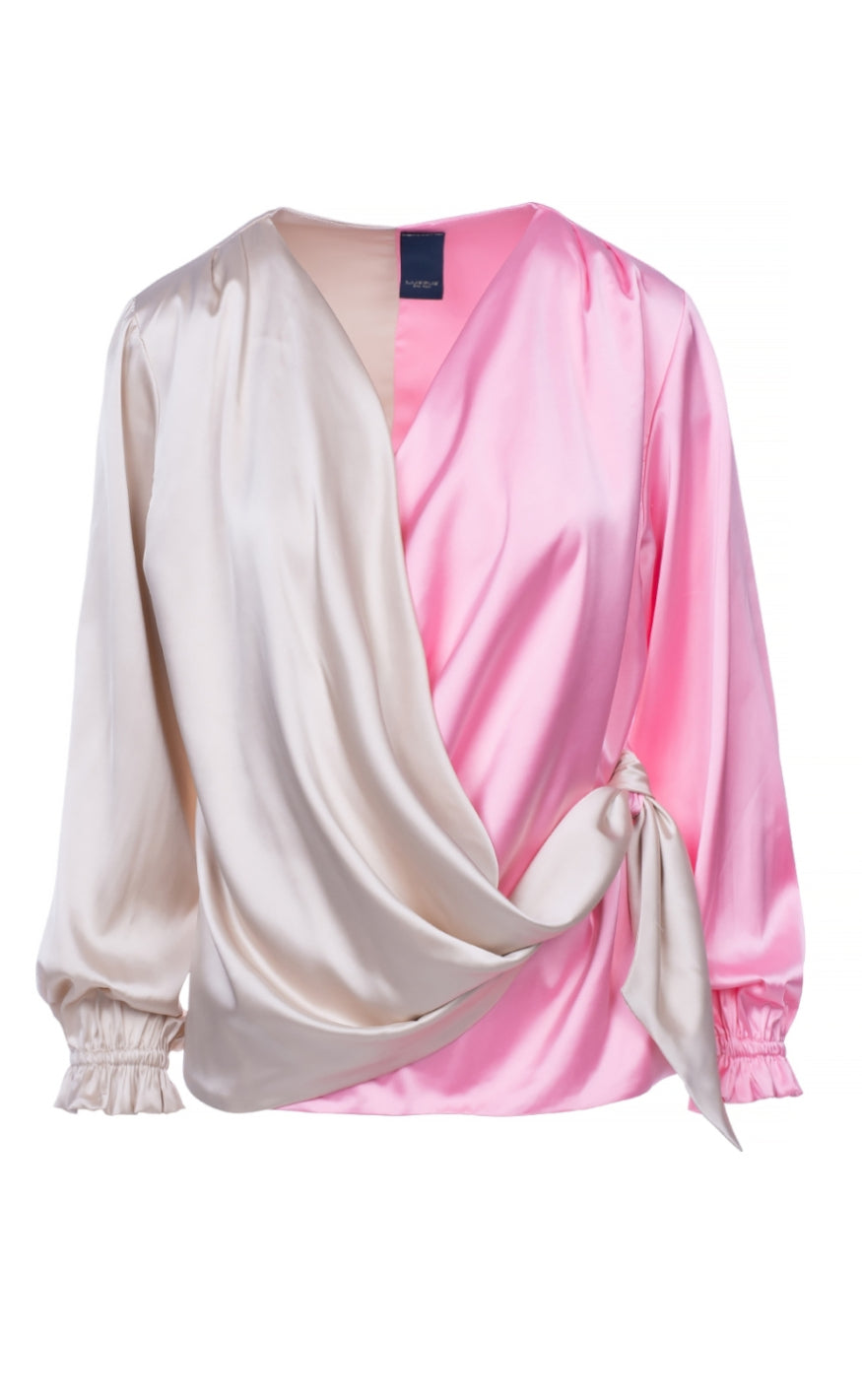 One Two Luxzuz Bluse - Alikka - Oyster