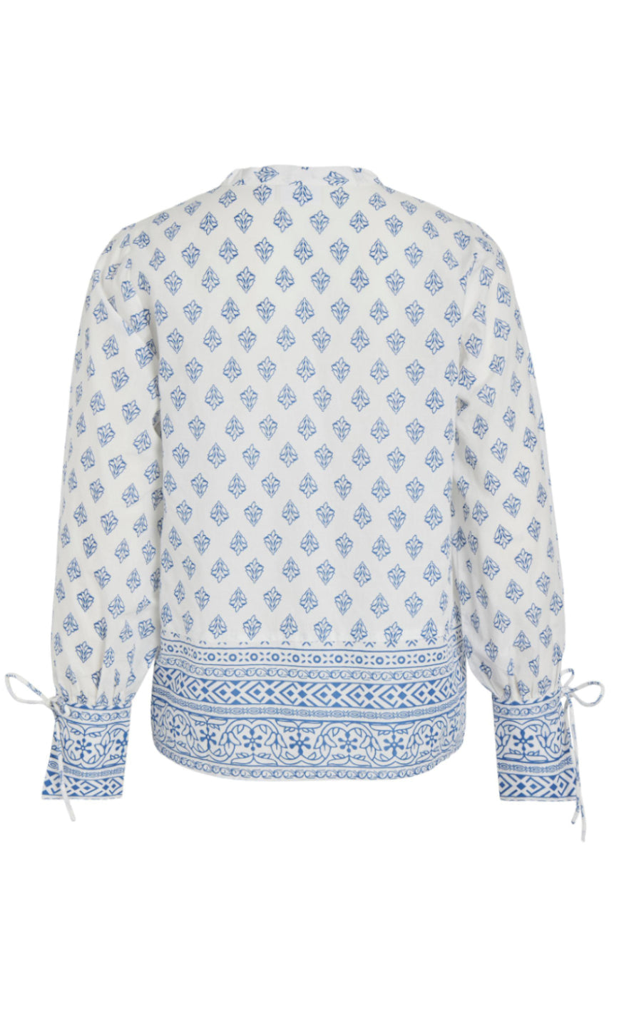 VILA Bluse - Hymna - Cloud Dancer