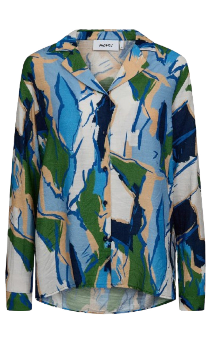 Moves Skjorte - Stusa - Placid Blue