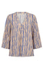 Freequent Bluse - Larin - Sand Melange w. Nebulas Blue