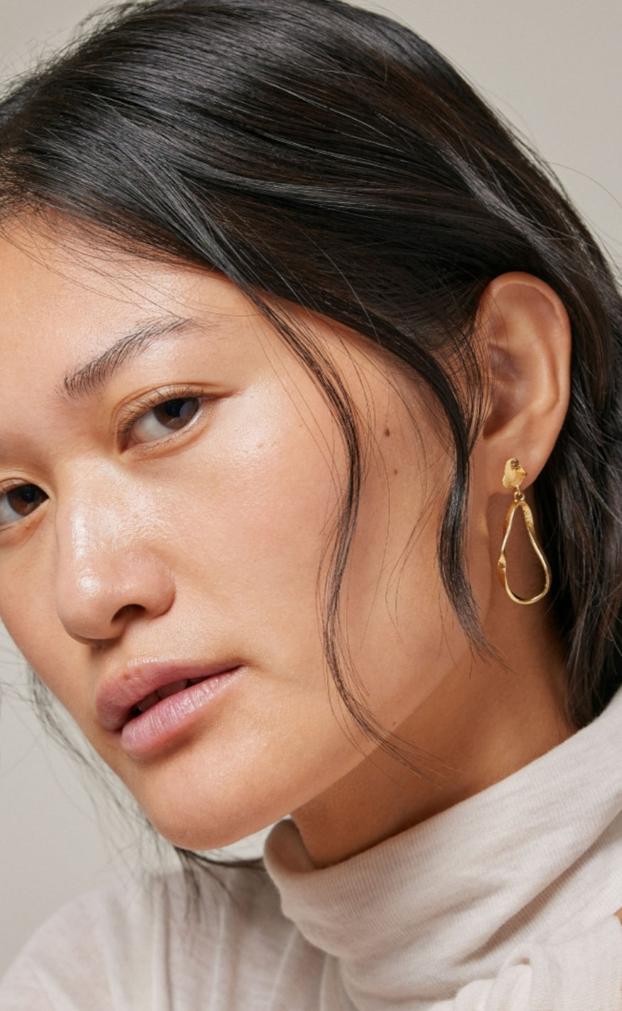 ENAMEL Copenhagen Ørering - Aloma Small - Gold