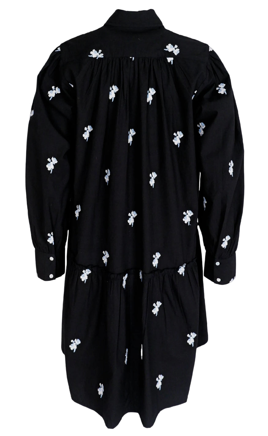 Black Colour Kjole - Shia Boho - Black