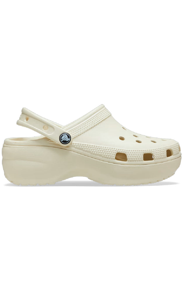 Crocs Træsko - Classic Platform - Bone