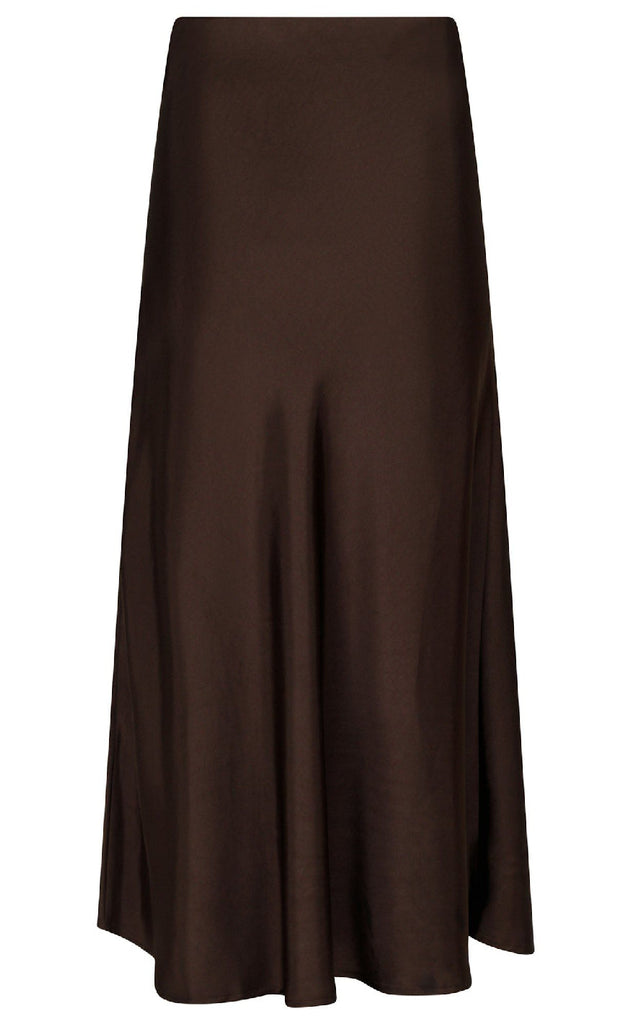 Neo Noir Skjørt - Bovary - Dark Brown