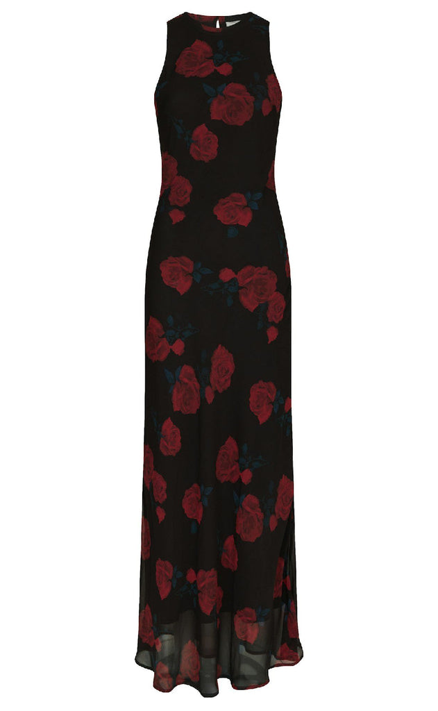 Neo Noir Kjole - Celinie Rose - Black