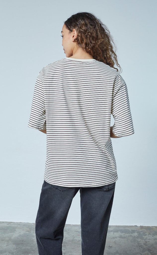 Sisters Point T-shirt - Vez - Cream/Brown