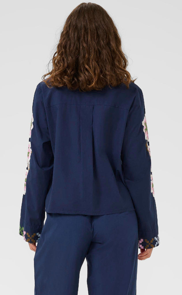 Culture Skjorte - Breezy - Dress Blues