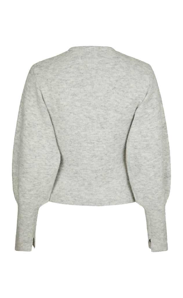 Neo Noir Cardigan - Briano - Light Grey Melange