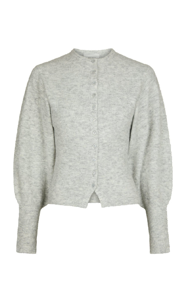 Neo Noir Cardigan - Briano - Light Grey Melange