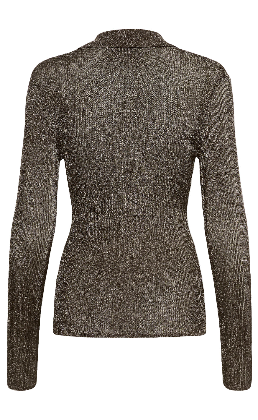 Gestuz Bluse - Silvi - Warm grey metallic