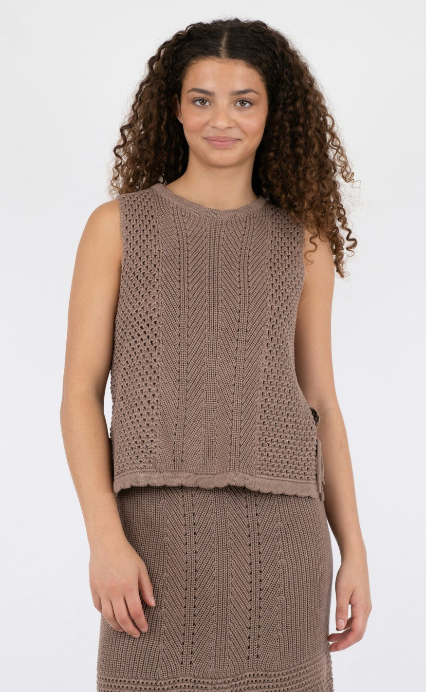 Neo Noir Topp - Aritza - Dusty Brown