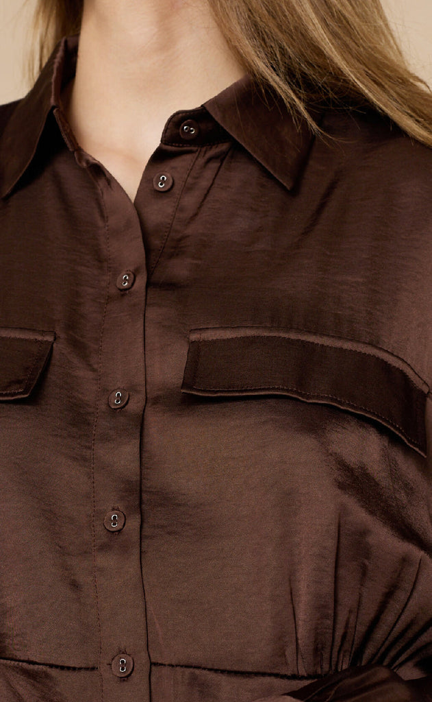 Love & Divine Kjole - Love1420-1 - Brown