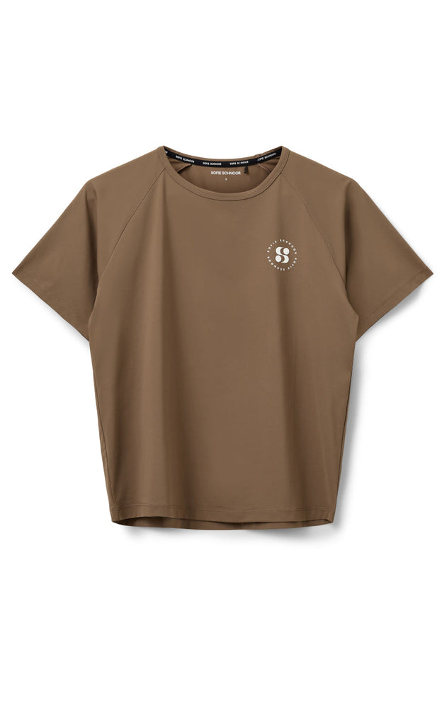 Sofie Scnhoor T-Shirt - SNOS531 - Middle Brown