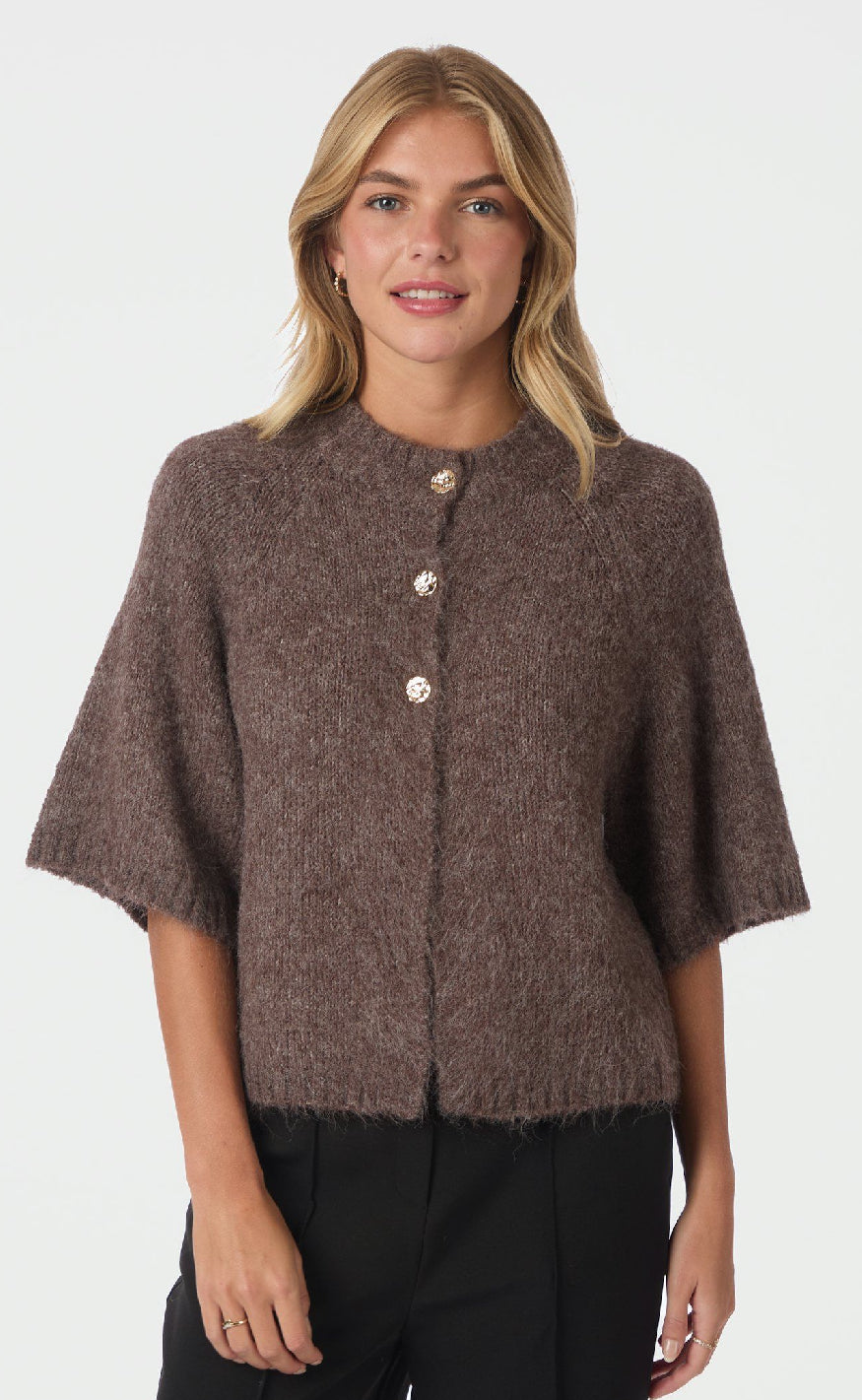 Neo Noir Cardigan - Benuta - Light Brown