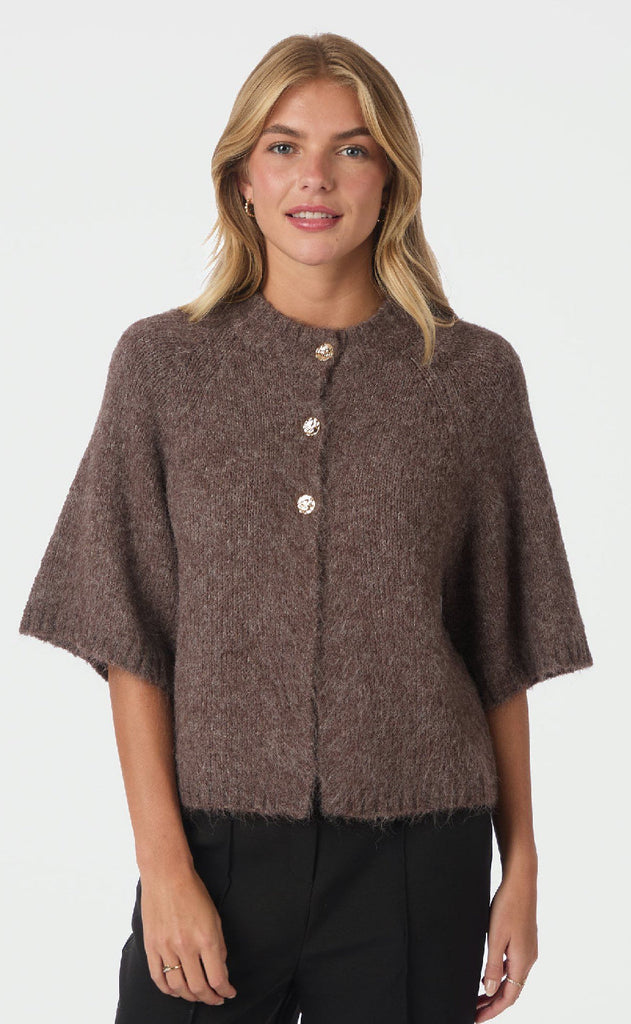Neo Noir Cardigan - Benuta - Light Brown