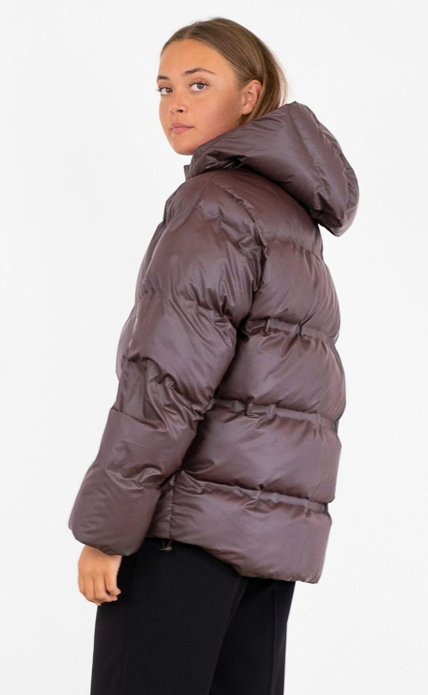 Neo Noir Jakke - Fox Puffer - Mocca