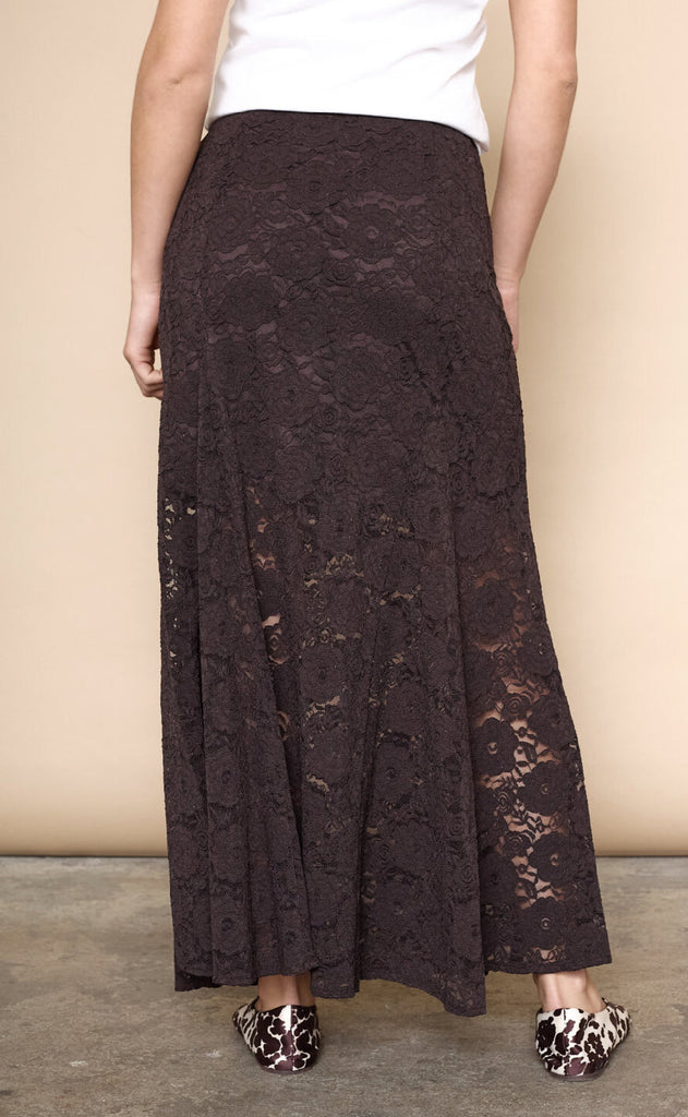 Love & Divine Skjørt - Love1346 - D. Chocolate