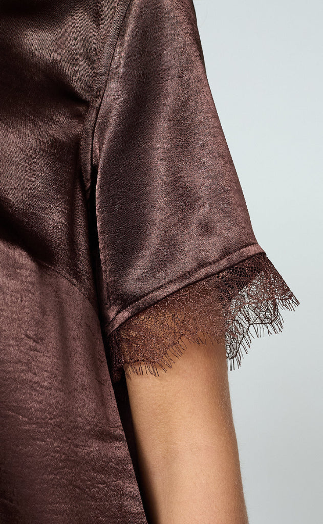 Sisters Point Bluse - Gevo-SS - Brown