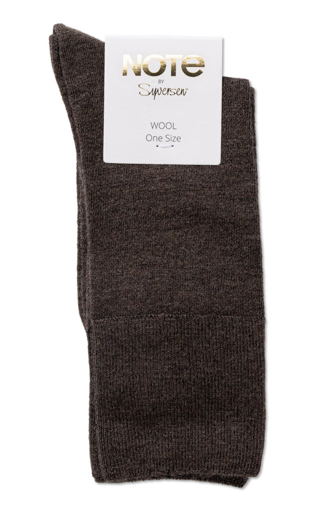 Oroblu Strømper - Note Fine Wool Comfort Topp - Brown