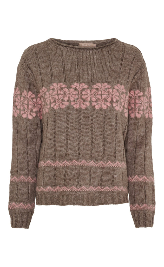 Marta Du Chateau Genser - Bruna - Fango/Rose