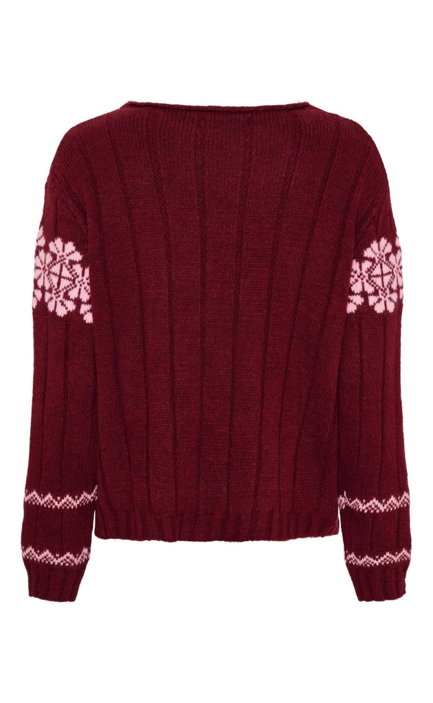 Marta Du Chateau Genser - Bruna - Bordeaux/Pink