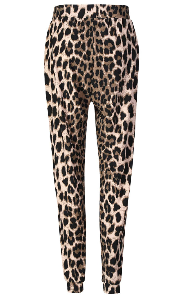 Liberte Bukser - Alma - big Lux Leo/Fossil