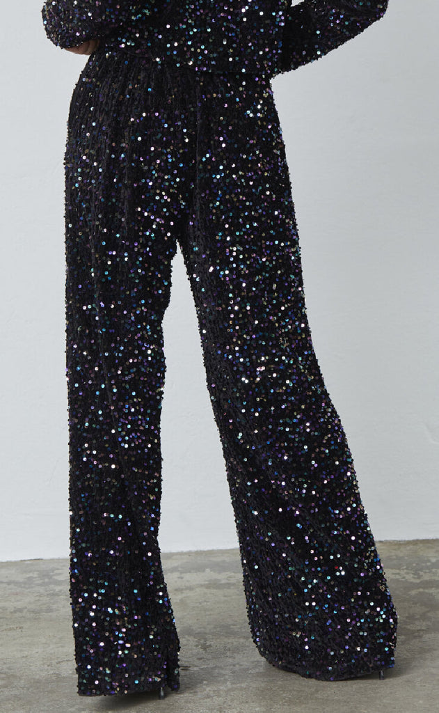 Sisters Point Bukser - Nyla-PA4 - Black Multi