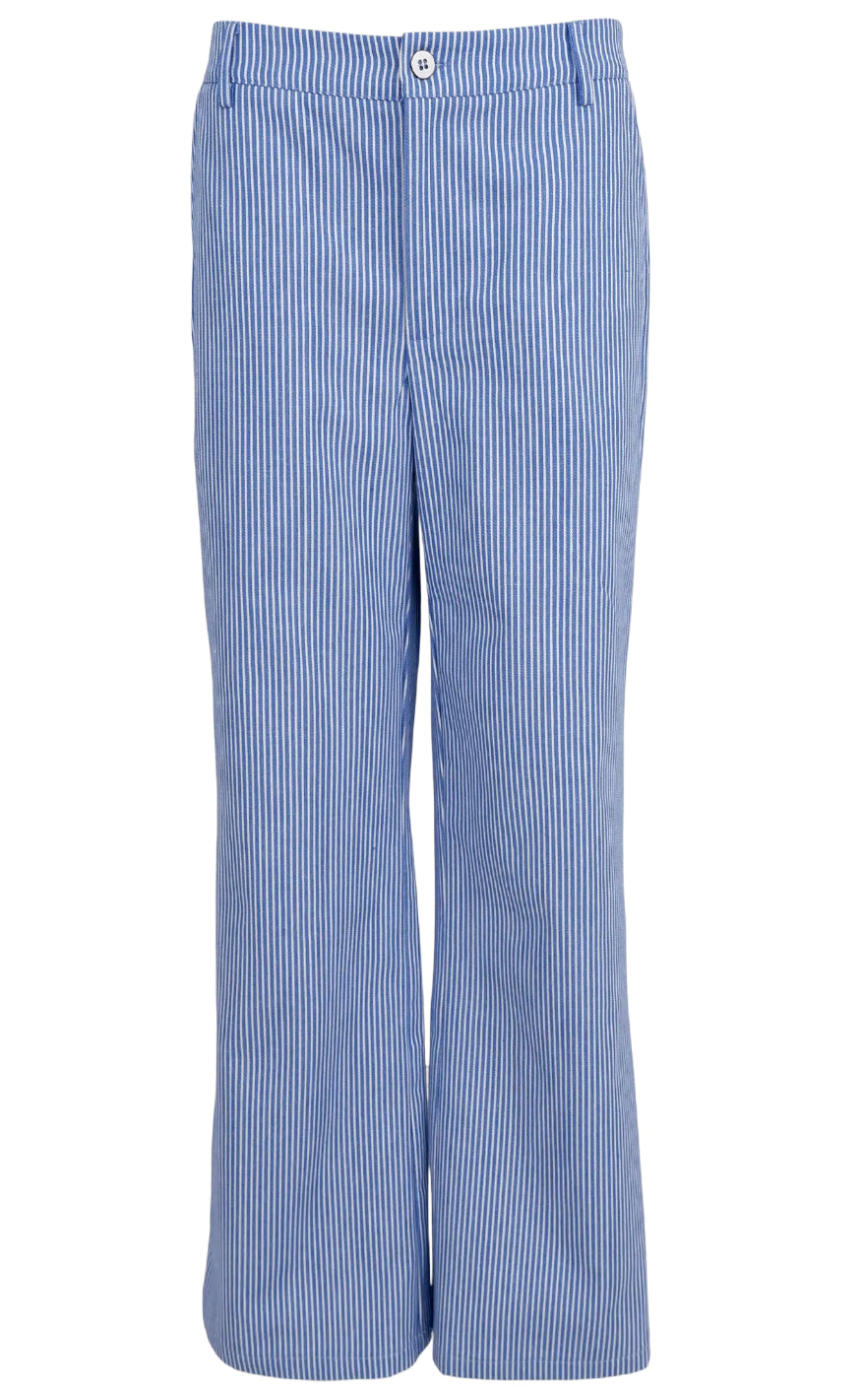Black Colour Bukser - Madison - Blue