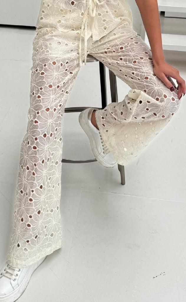 Continue Bukser - Roberta - Off White