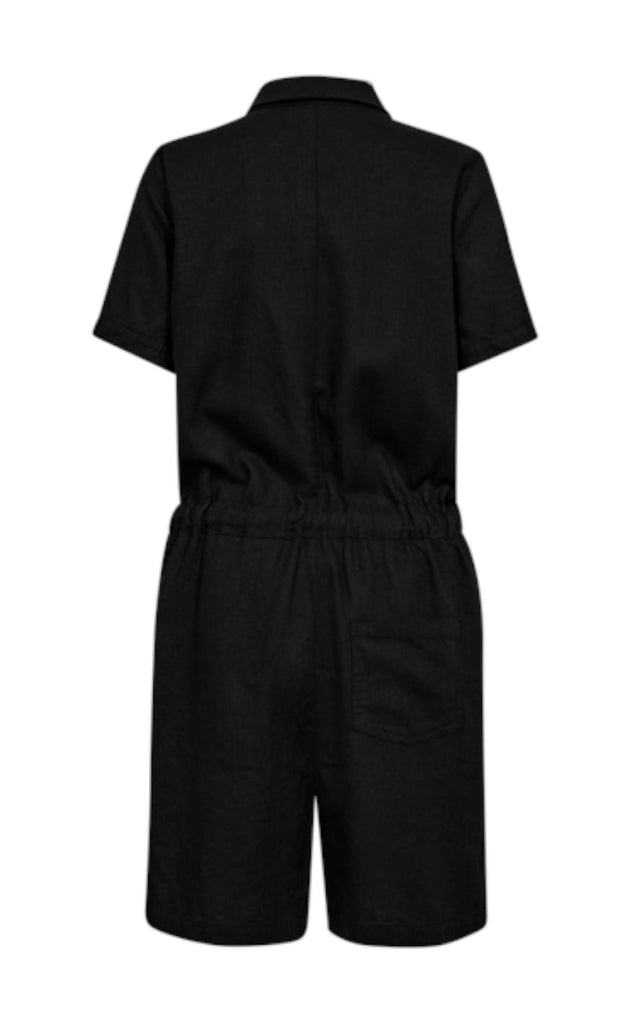 Freequent Jumpsuit - Lava - Black