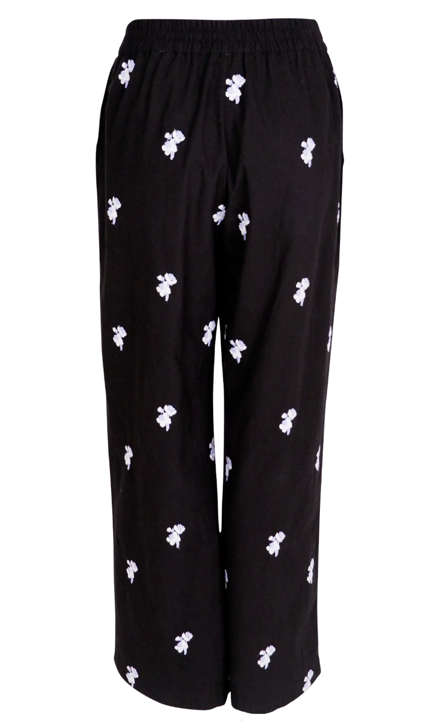 Black Colour Bukser - Shia - Black