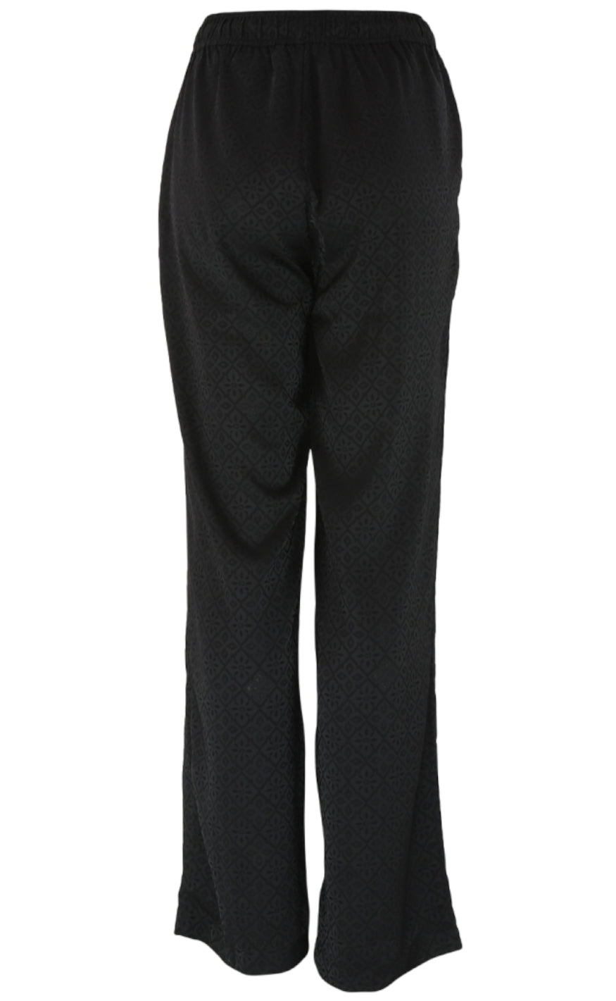 Continue Bukser - Lis Print - Black