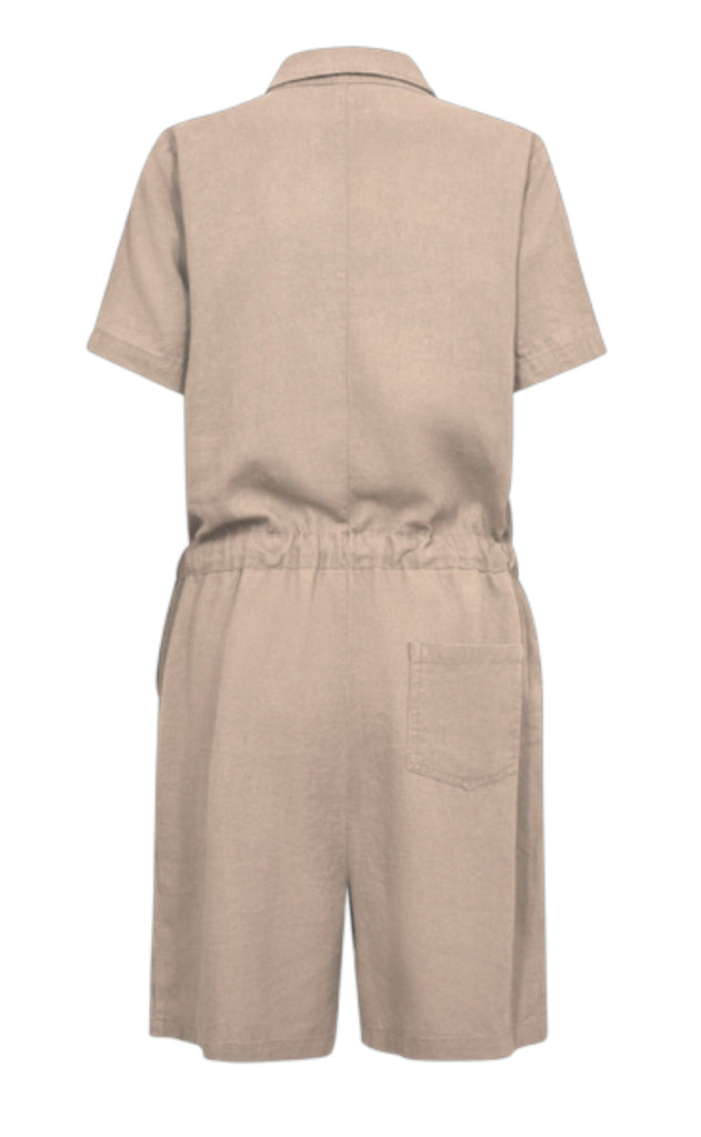 Freequent Jumpsuit - Lava - Sand Melange