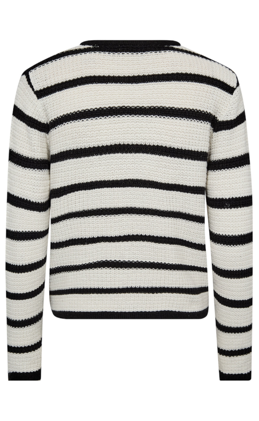 Freequent Cardigan - Cotla - Tofu W. Black