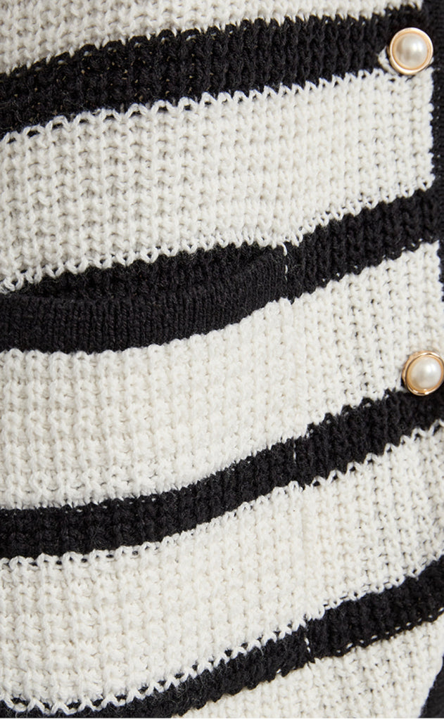 Freequent Cardigan - Cotla - Tofu W. Black