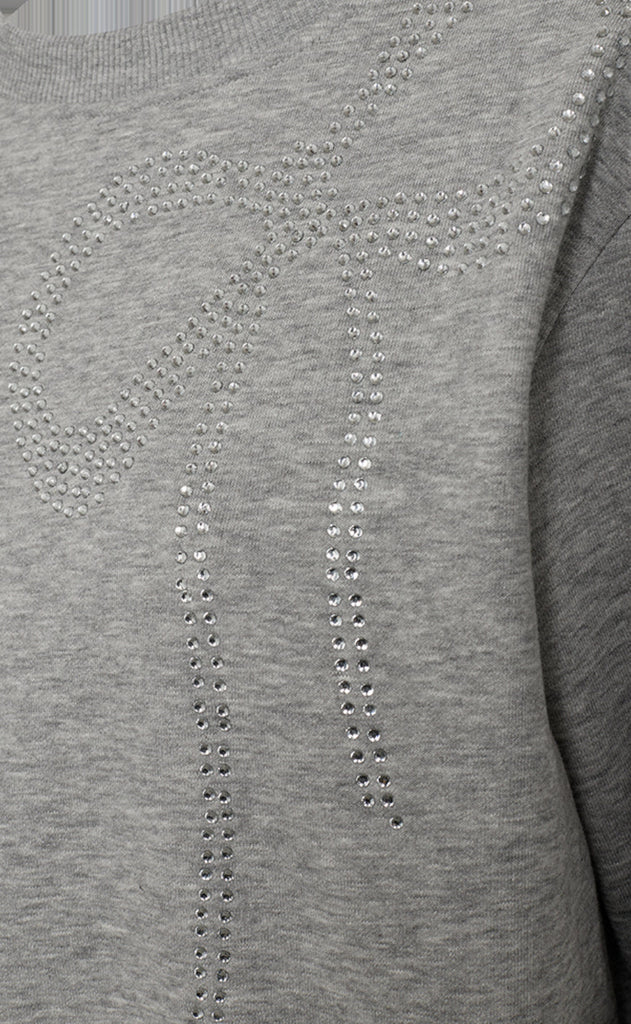 Freequent Sweatshirt - Chase - Medium Grey Melange