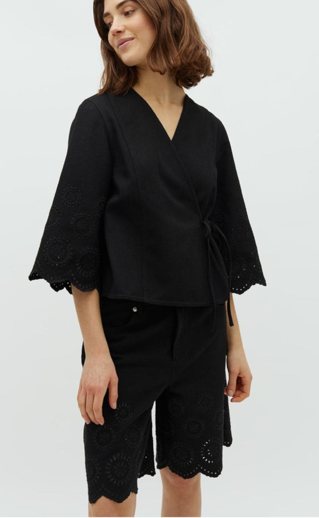 Global Funk Bluse - Sunany-G - Black